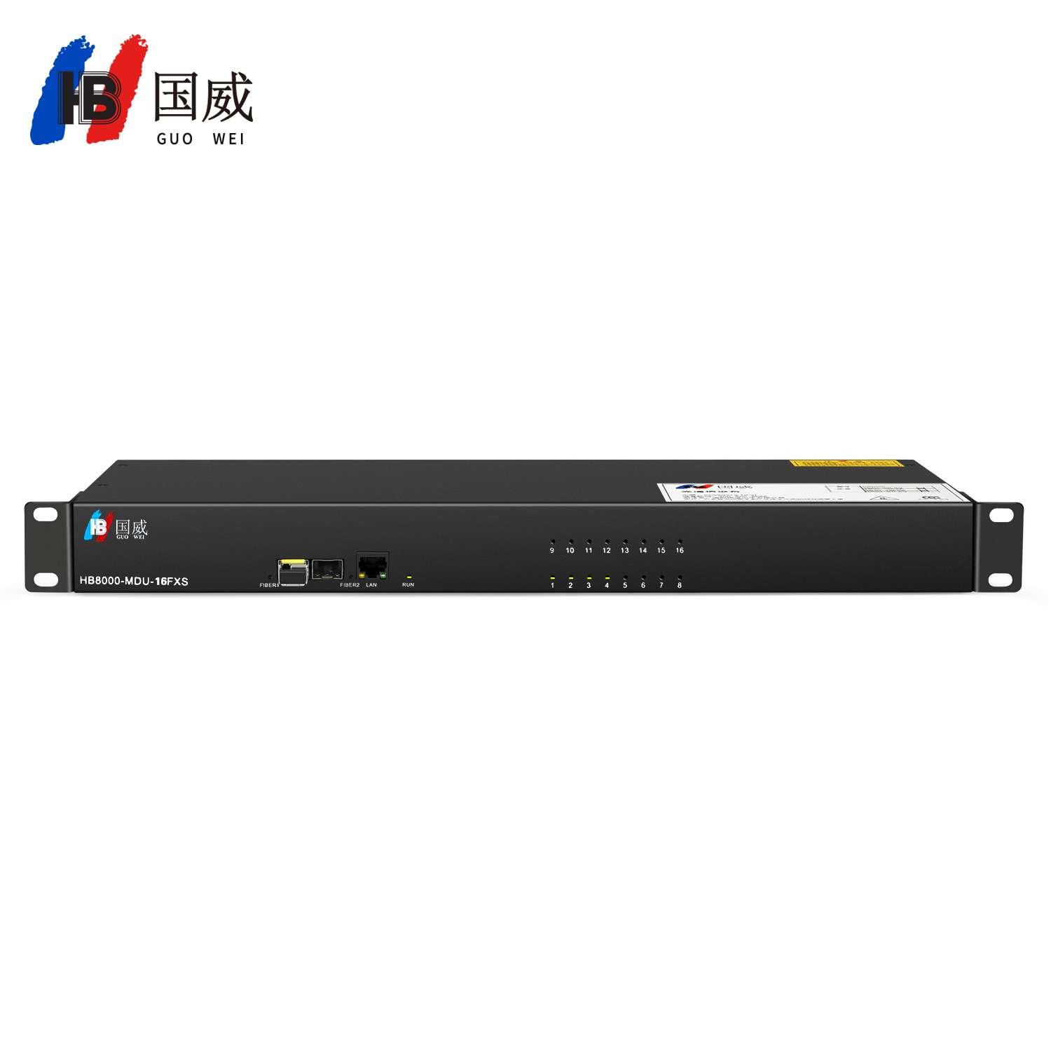 国威HB8000-MDU-16FXS光纤网关